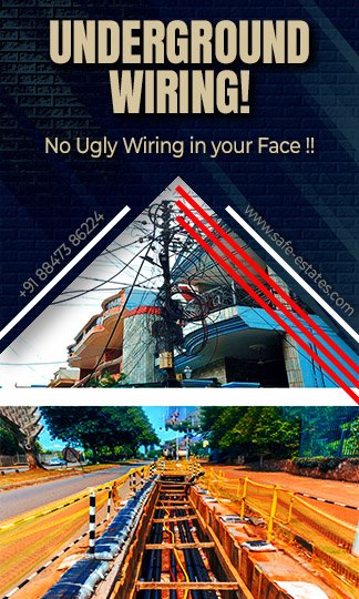 Underground wiring;