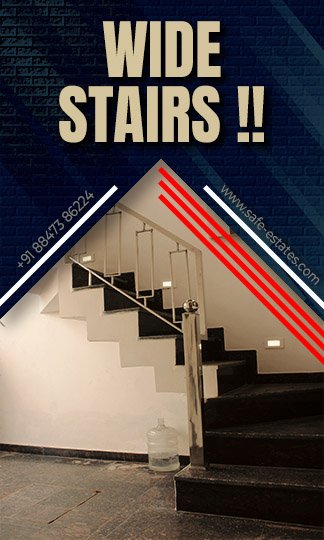 Wide Stairs; 2 Storey;