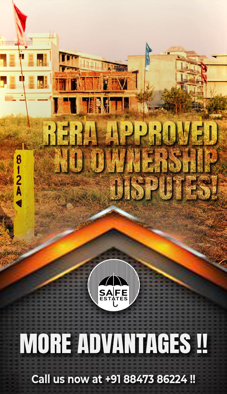 RERA Approved Plots; No Disputes; Clear Land Titles; Plots in New Chandigarh