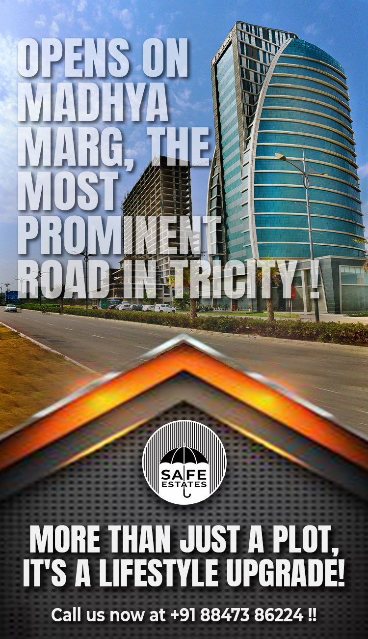 Plots on Madhya Marg, New Chandigarh; Lifestyle Upgrade; Premium Plots