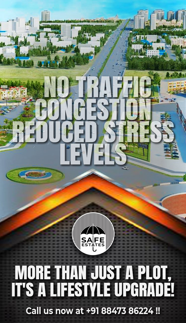 No Traffic; Wide Roads; Posh Locality