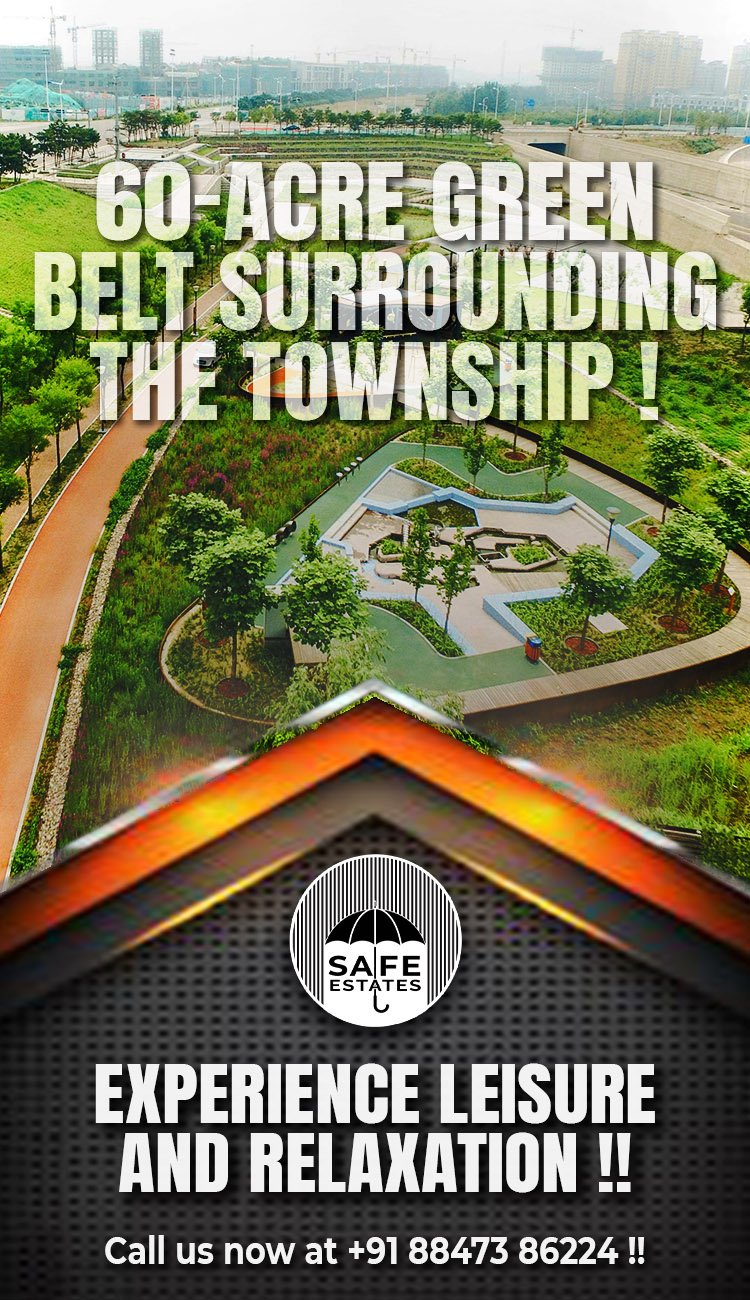 GMADA; 60 Acre Green Belt surrounding the Township; Luxury Township; Serene; 