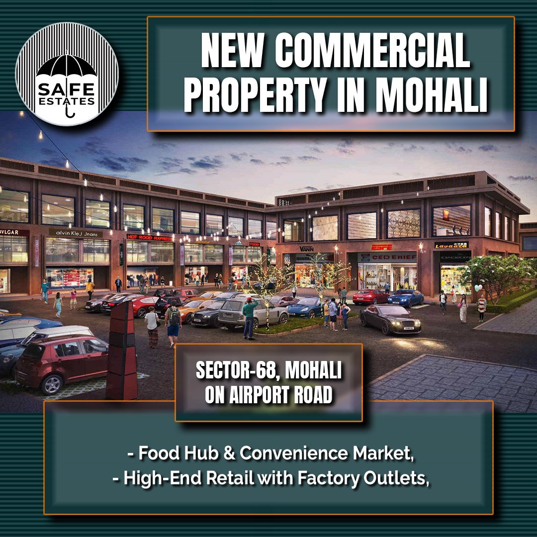 Food Hub; Convinience Market; High End Retail; Factory Outlets; Posh Area; Surrounded by HNI;