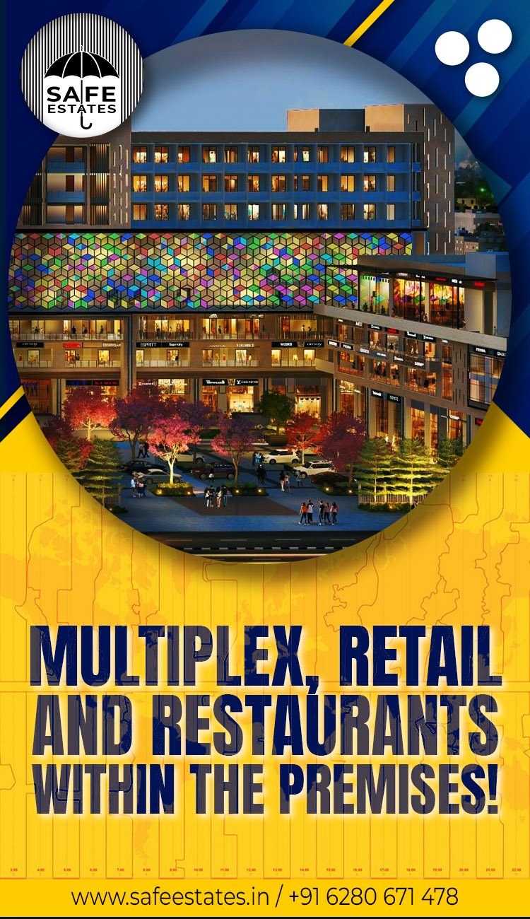 Multiplex; Retail; Restaurants; Queen's street; Market for Women; 