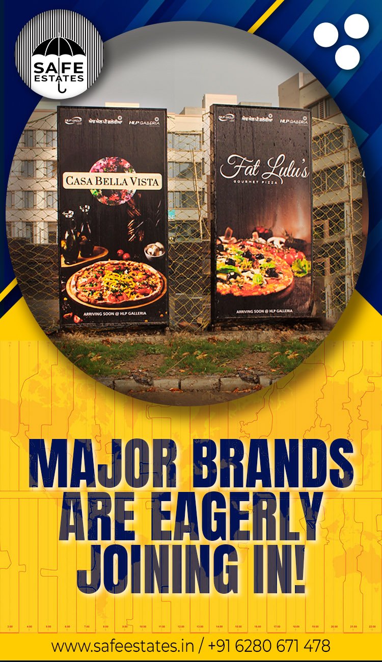 Pre leased options; Casa Bella vista; Fat Lulu's; Major Brands; joining in;