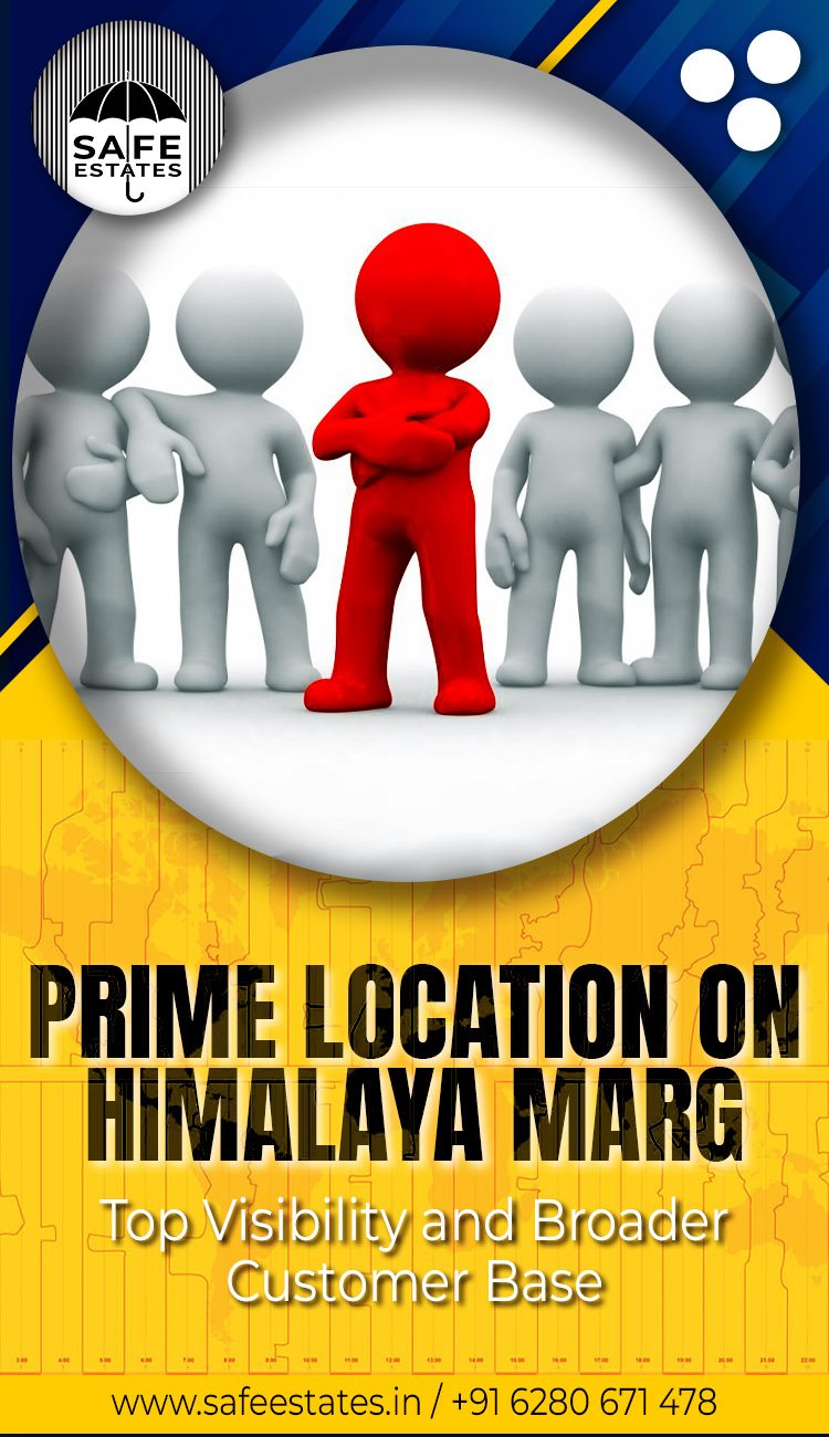 Prime Commercial Location; on Himalaya Marg; in Mohali; in Chandigarh Tricity Area; Top Visibility; Broader Customer Base;