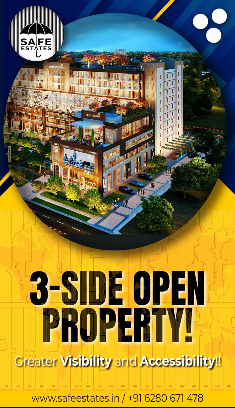 3-side open property; Clear Visibility; Good Accessibility; 
