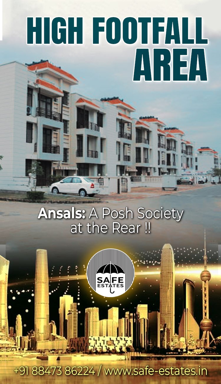 Commercial plots in a high footfall area, TDI and Ansals in Mohali  posh localities,