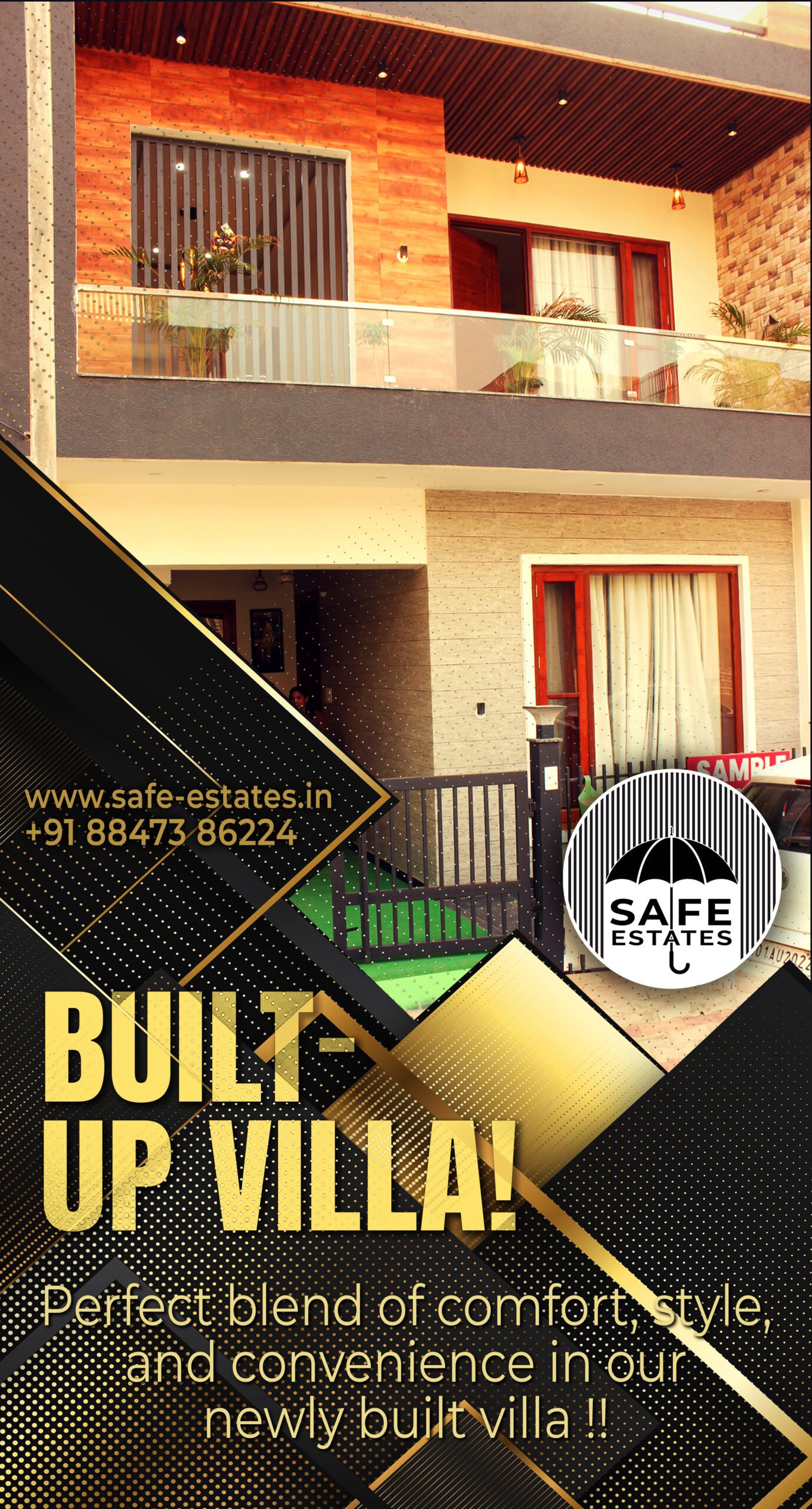 independent house in mohali; comfortable; stylish; newly built; first owner;