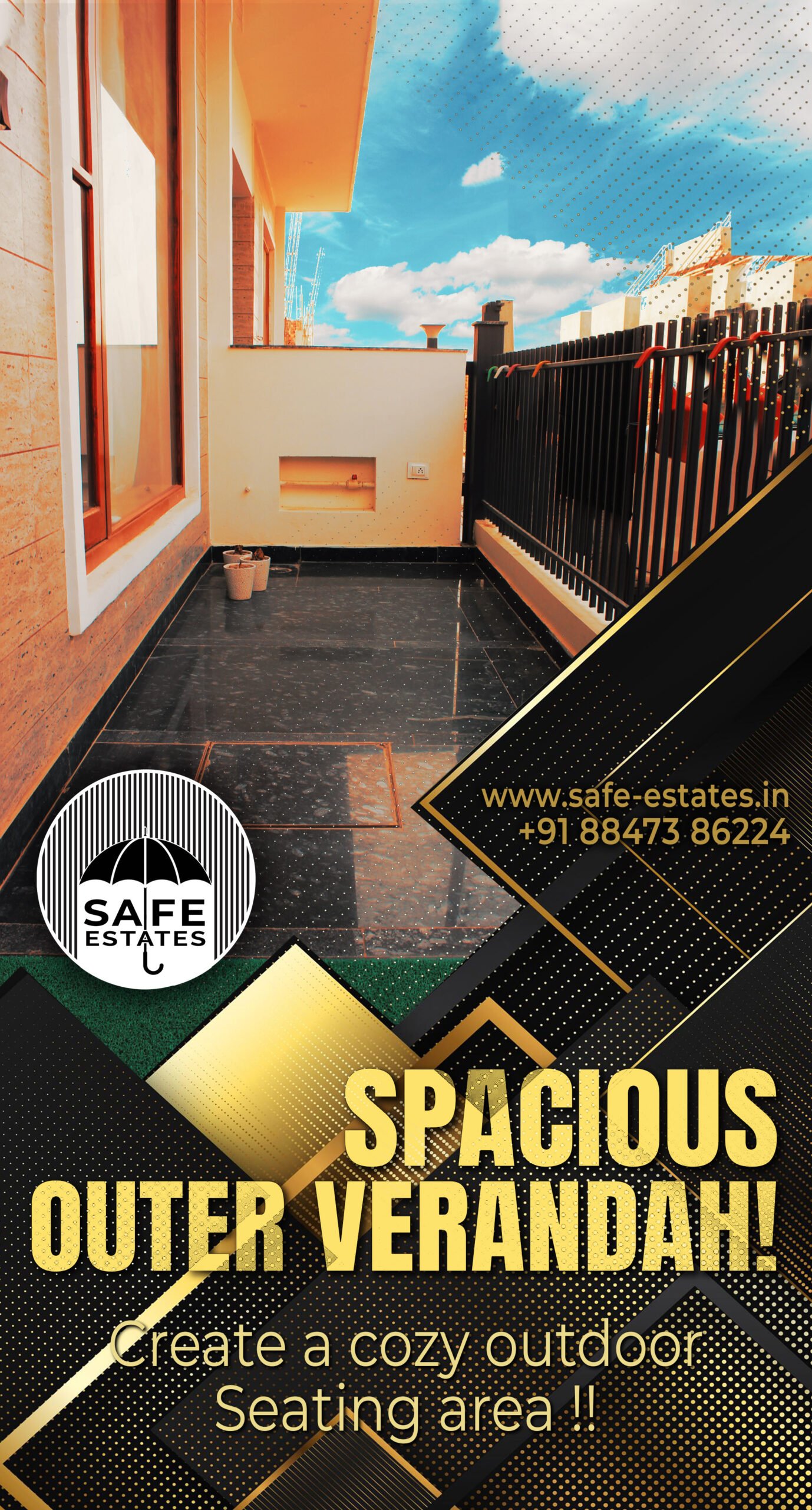 cozy outdoor; seating area; small garden; 