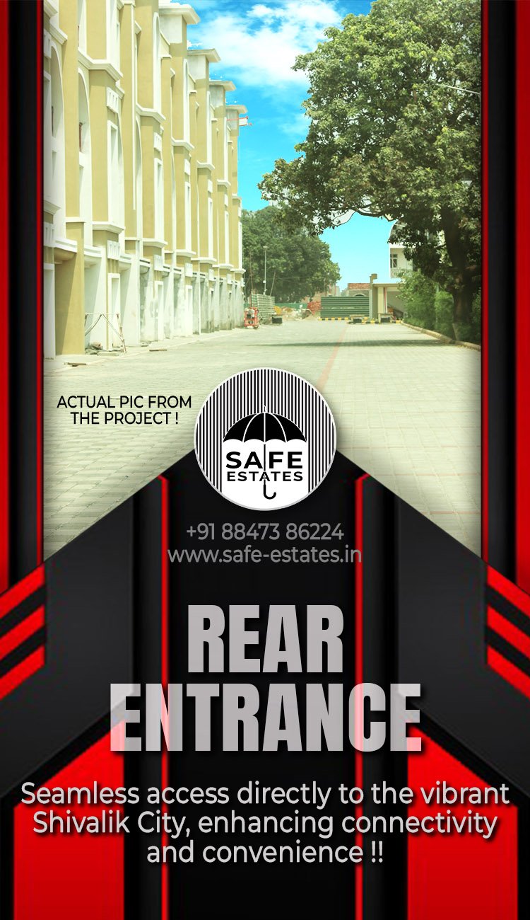 Direct Connectivity; Shivalik City; Chandigarh; Tricity Area; 