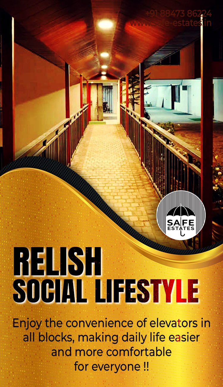 Lifts available, comfortable for elders, 