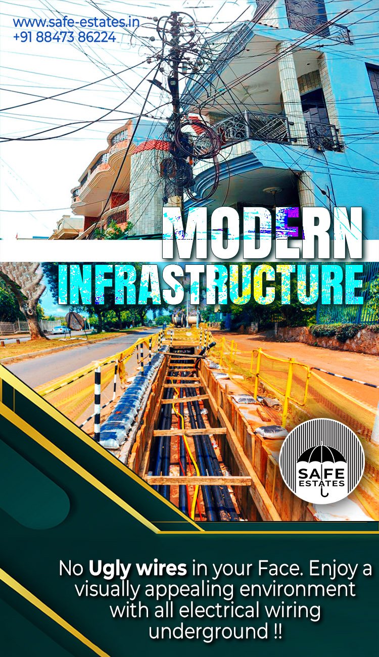 a society that hasunderground wiring, no power outages, no ugly wires,