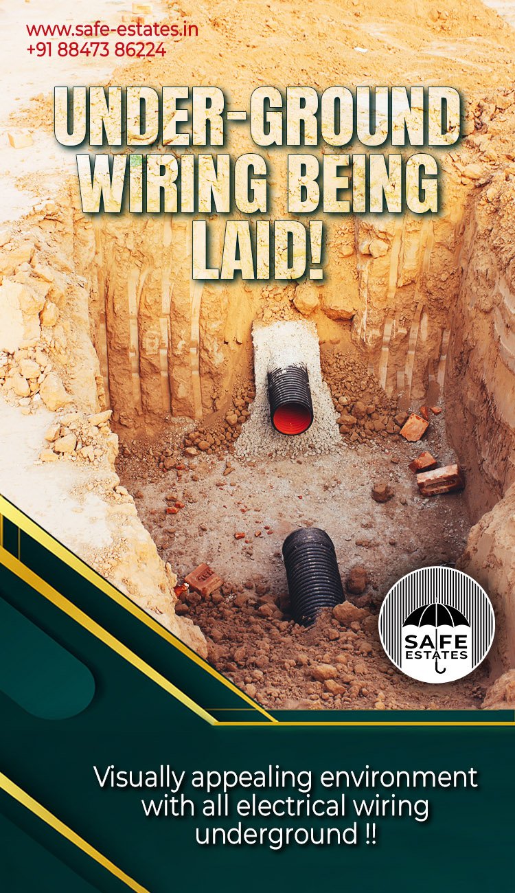 a society that has underground wiring, no ugly wires, no power outages, 