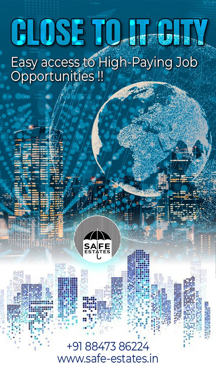 Just next to IT City of Mohali, easy access to high paying jobs, shorter commute,