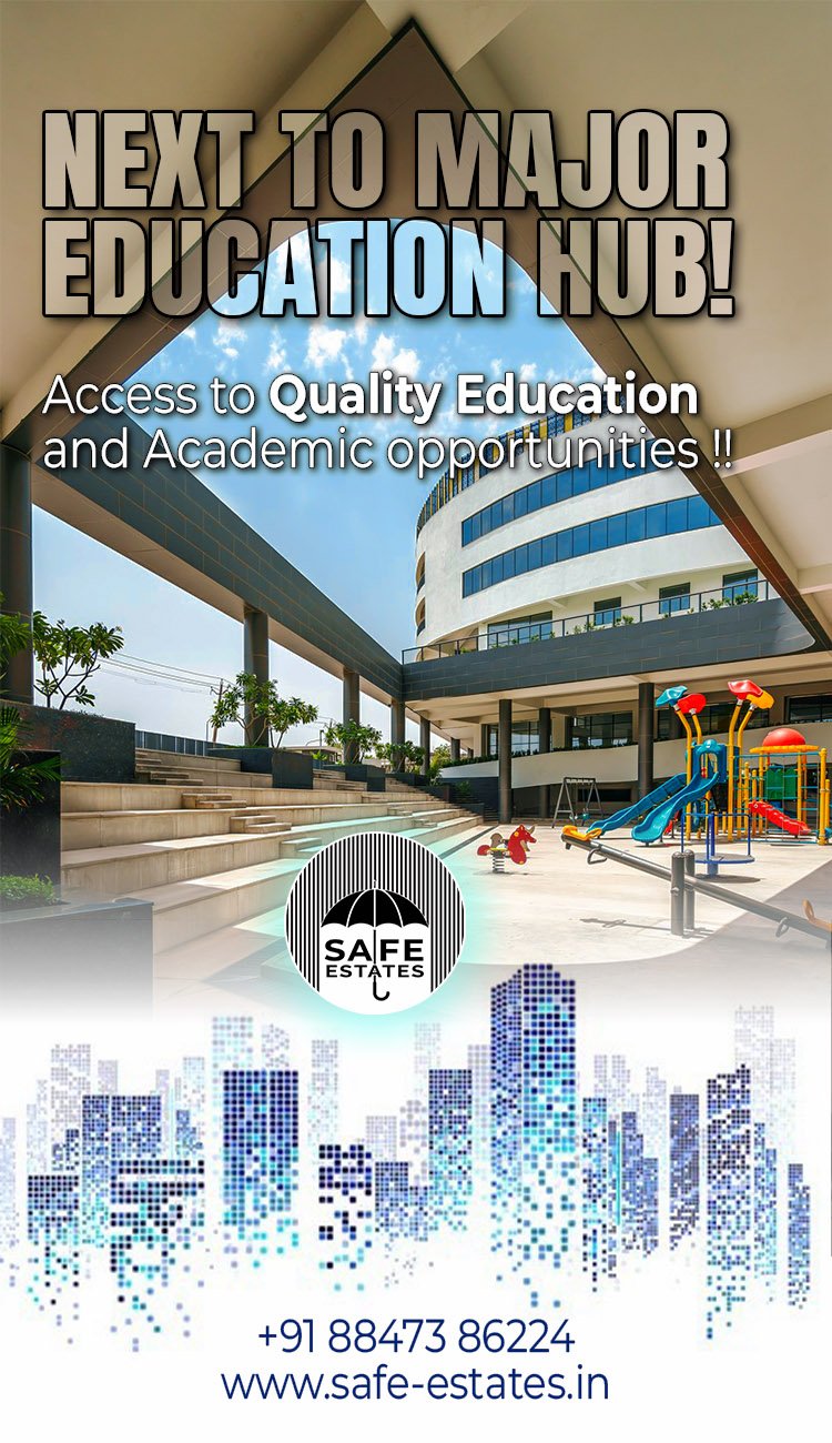 next to major education hub, easy acces to quality education, access to academic opportunities,