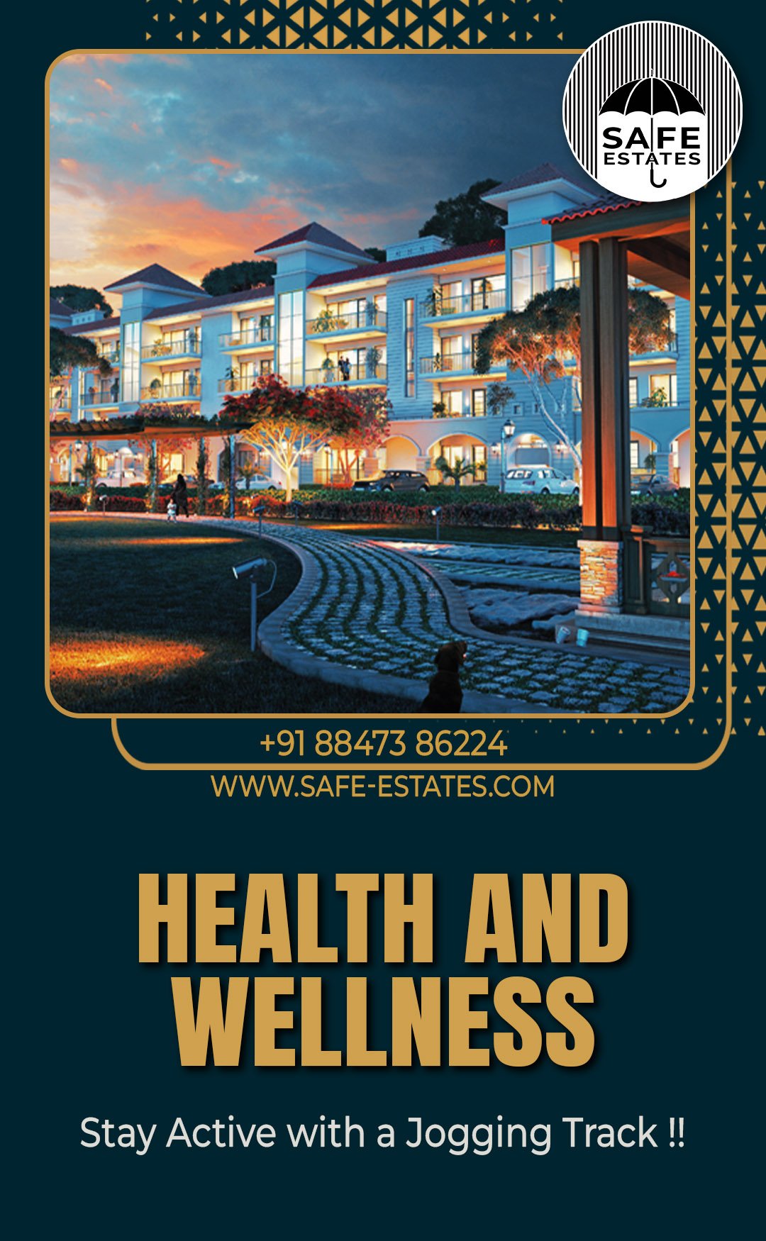 Health and Wellness; Jogging Track in Society; 