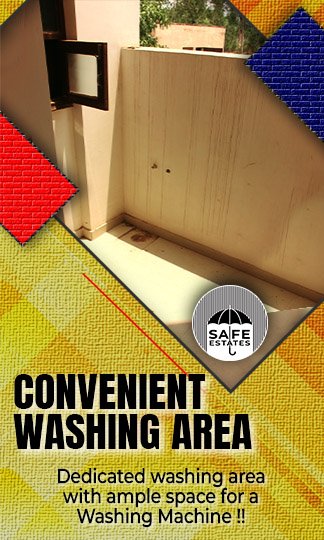 Washing Area; Washing Machine; 