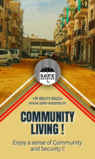 wide internal roads; sense of community; sense of security; 