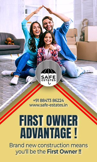 new construction; new house; first owner; 