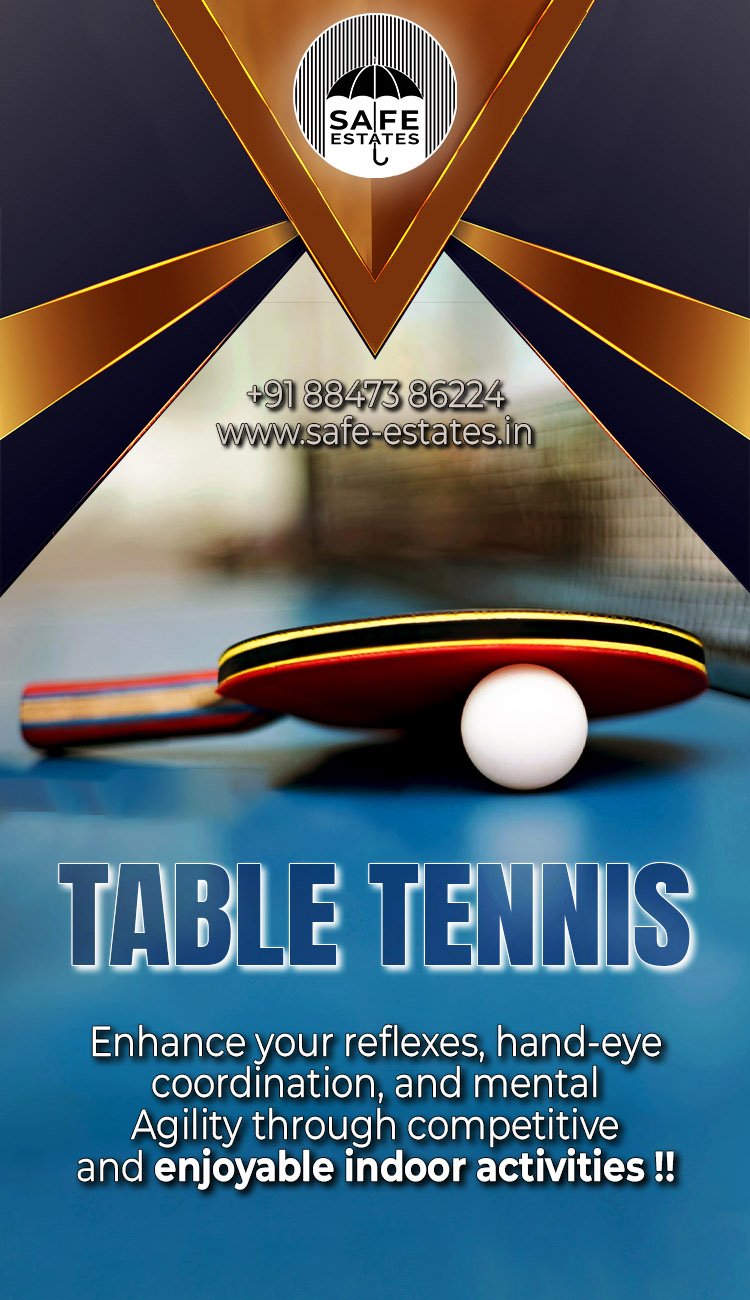 with Table tennis room, play table tennis, society with indoor activities,