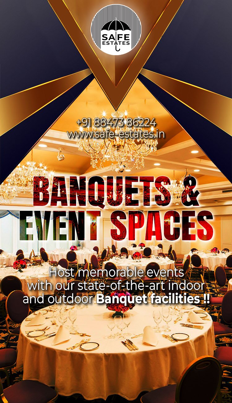 a residential with banquets, with event spaces,