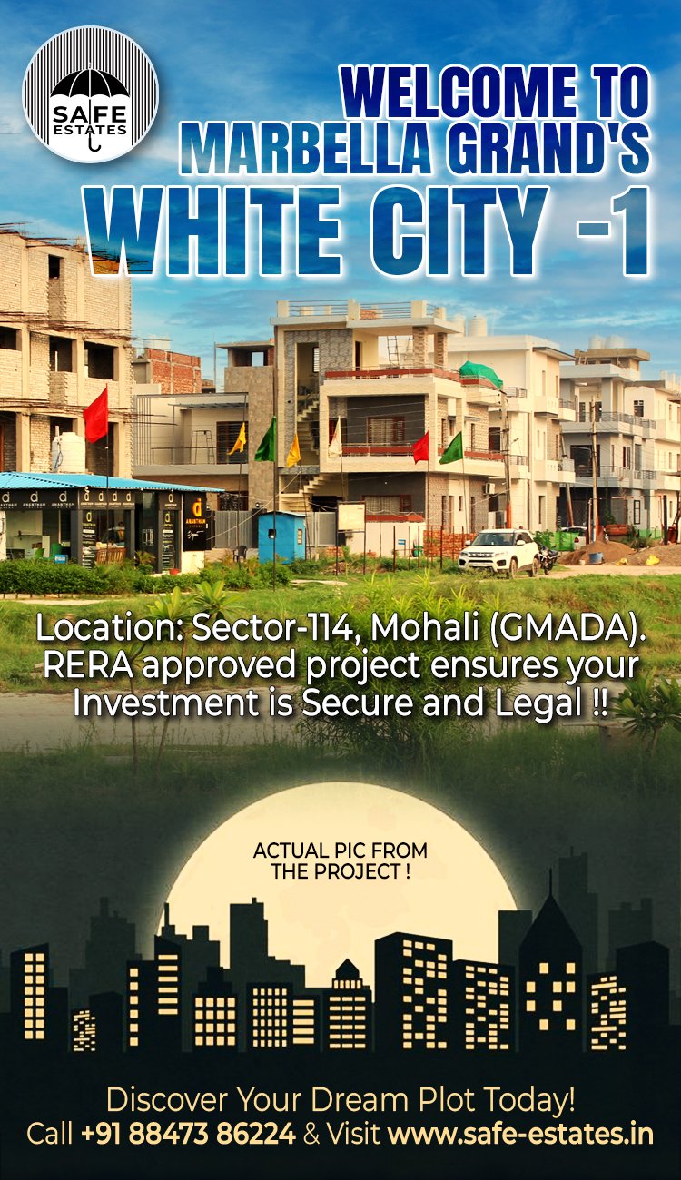 New Plots in White City-1 Extension, 