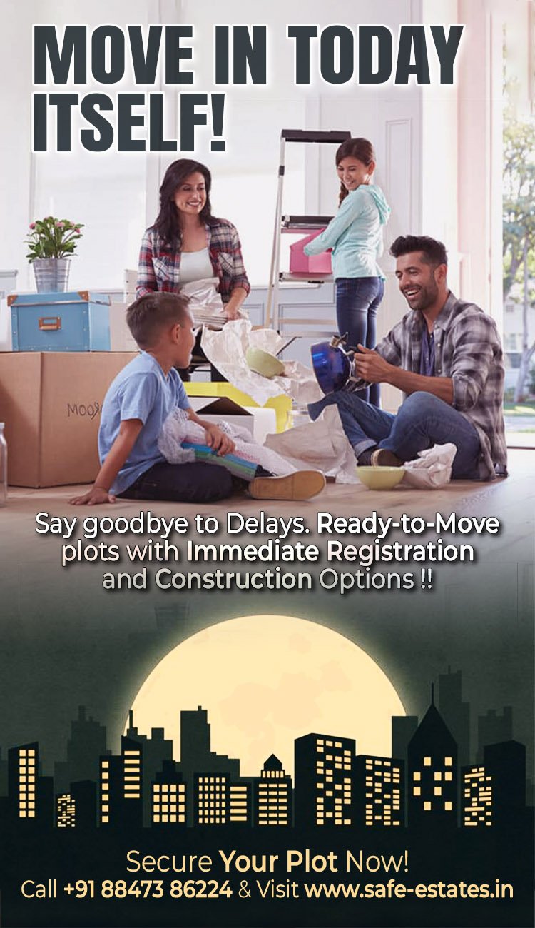 read to move plots, plots in a delivered society, reputable builder,