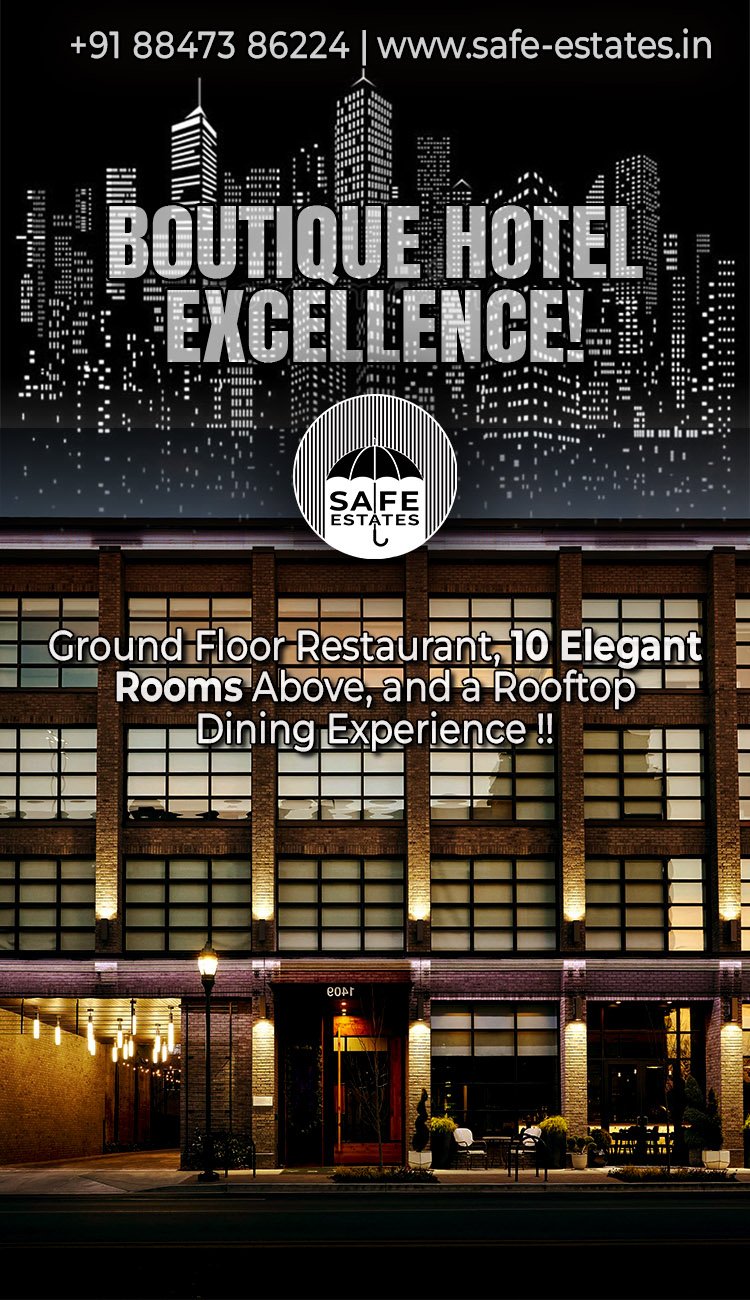 what is a boutique hotel, can you give me a plan for a boutique hotel,, commercial plot available in mohali,