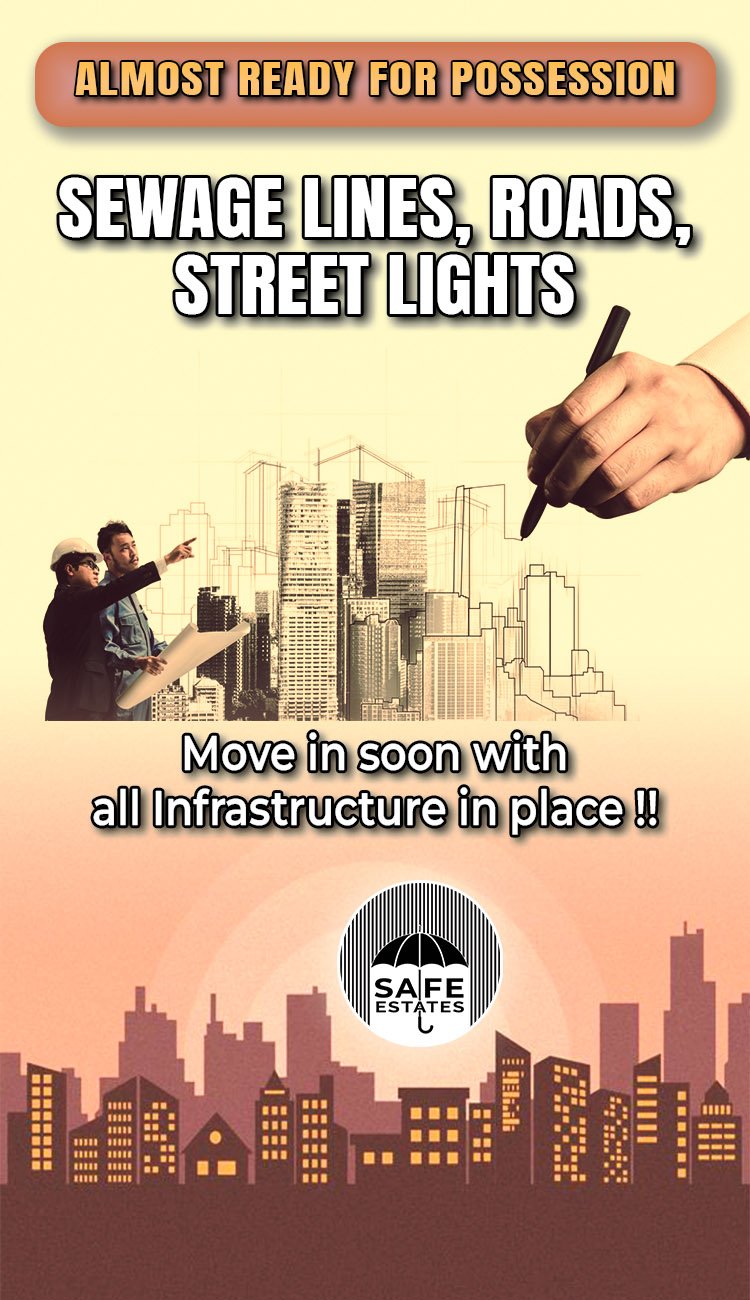 infrastructure, ready for possession