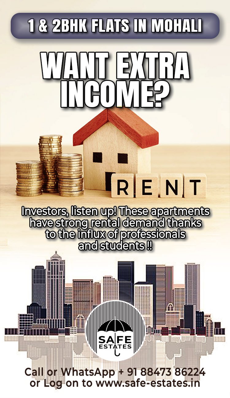 Extra Income, Rental Income, Mohali, 