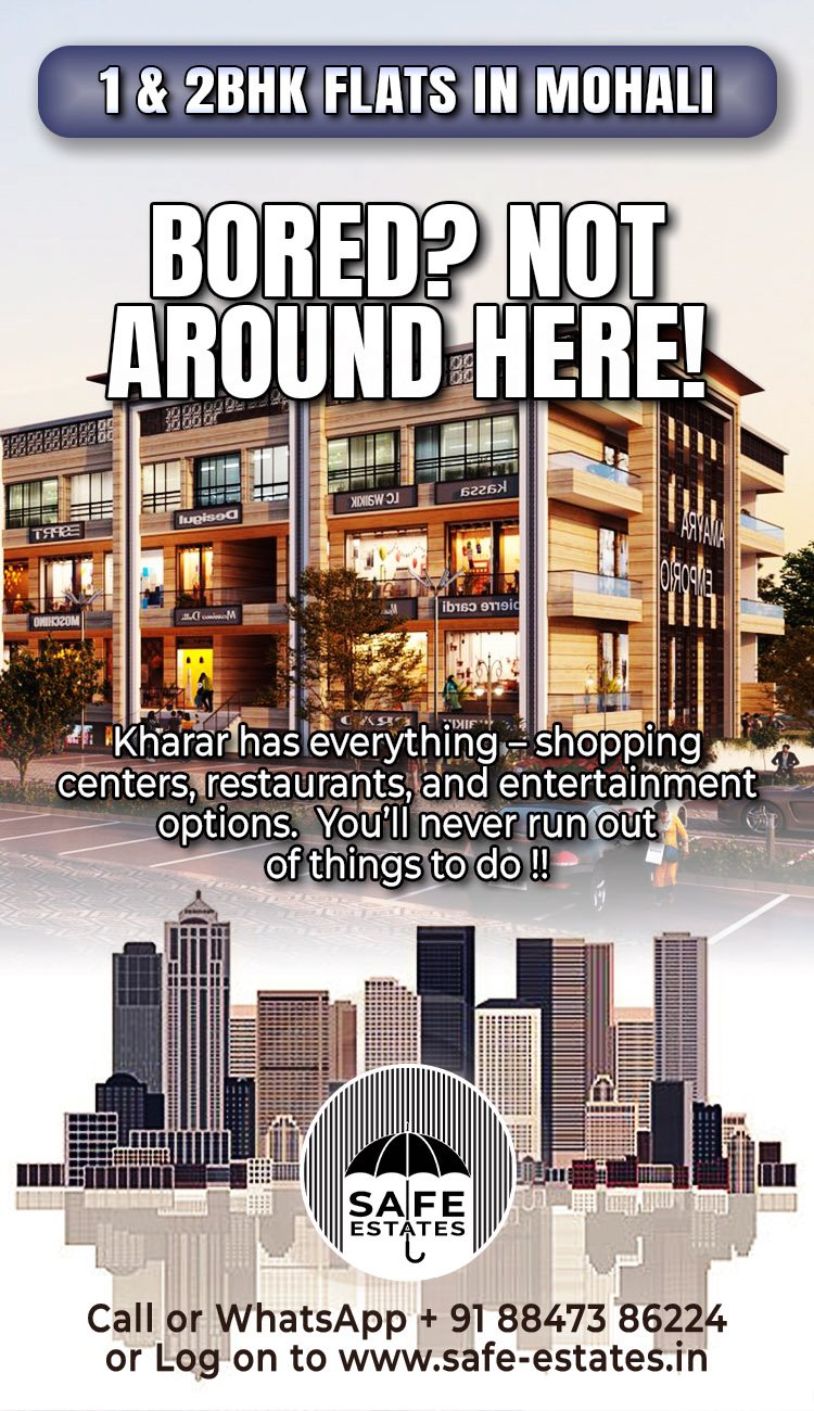 Kharar has everything, Shopping in Kharar, REstaurants in Kharar