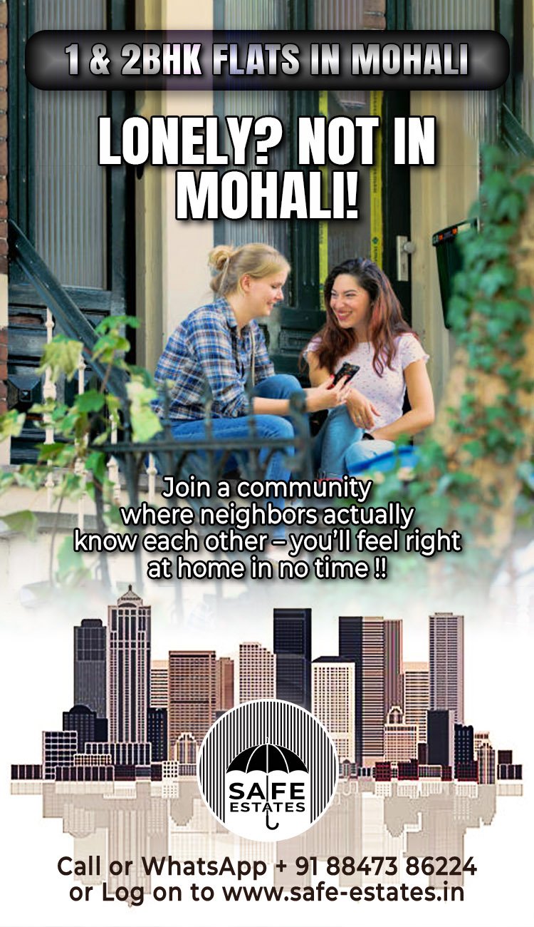 Nighbours talking to each other, feeling at home, No one gets bored in Kharar