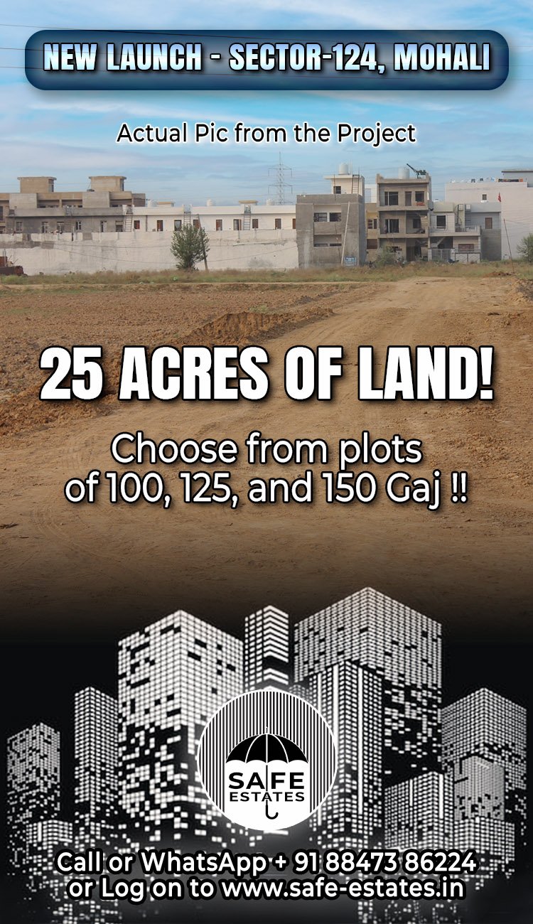 Aerial View of HiTech Plots 25 Acres Layout