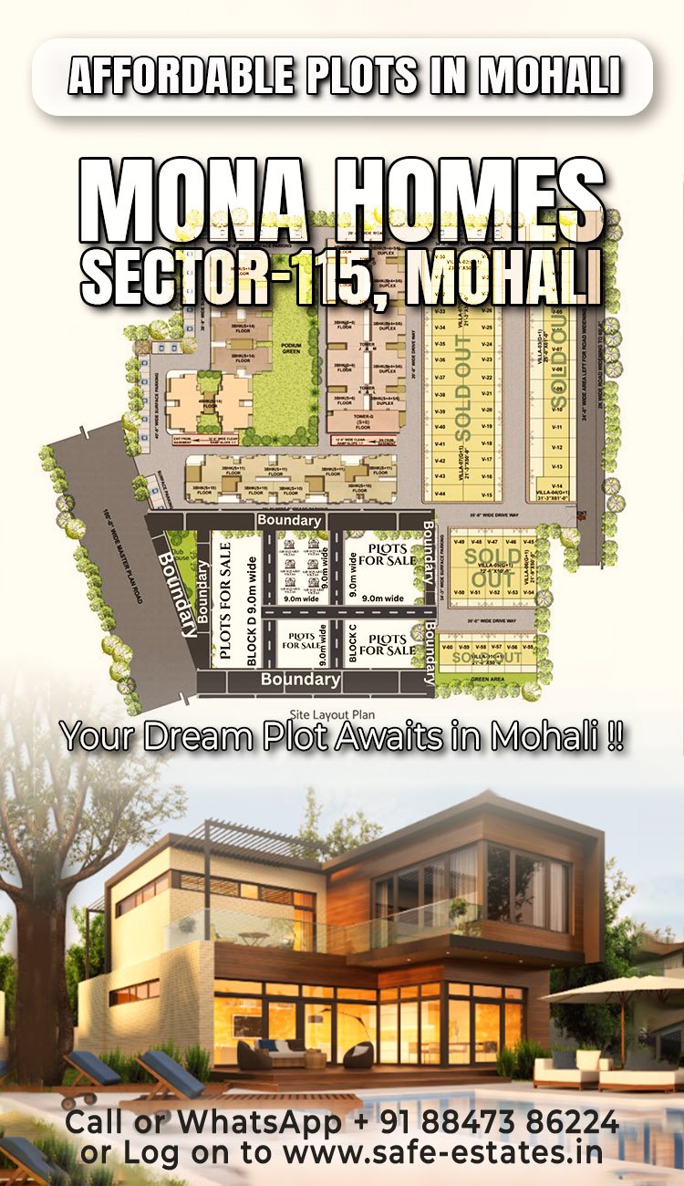 layout of monal homes plots, 