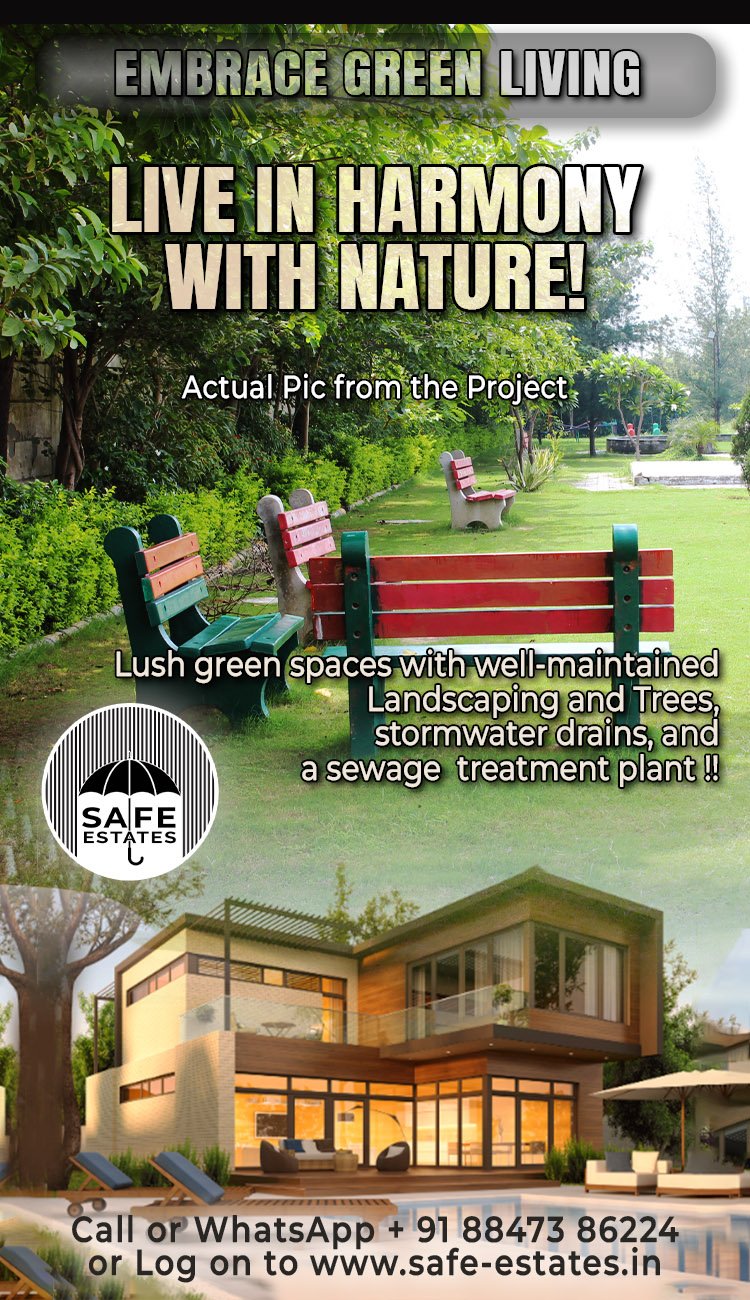 live in harmony, harmony with nature, garden in mohali, society garden,